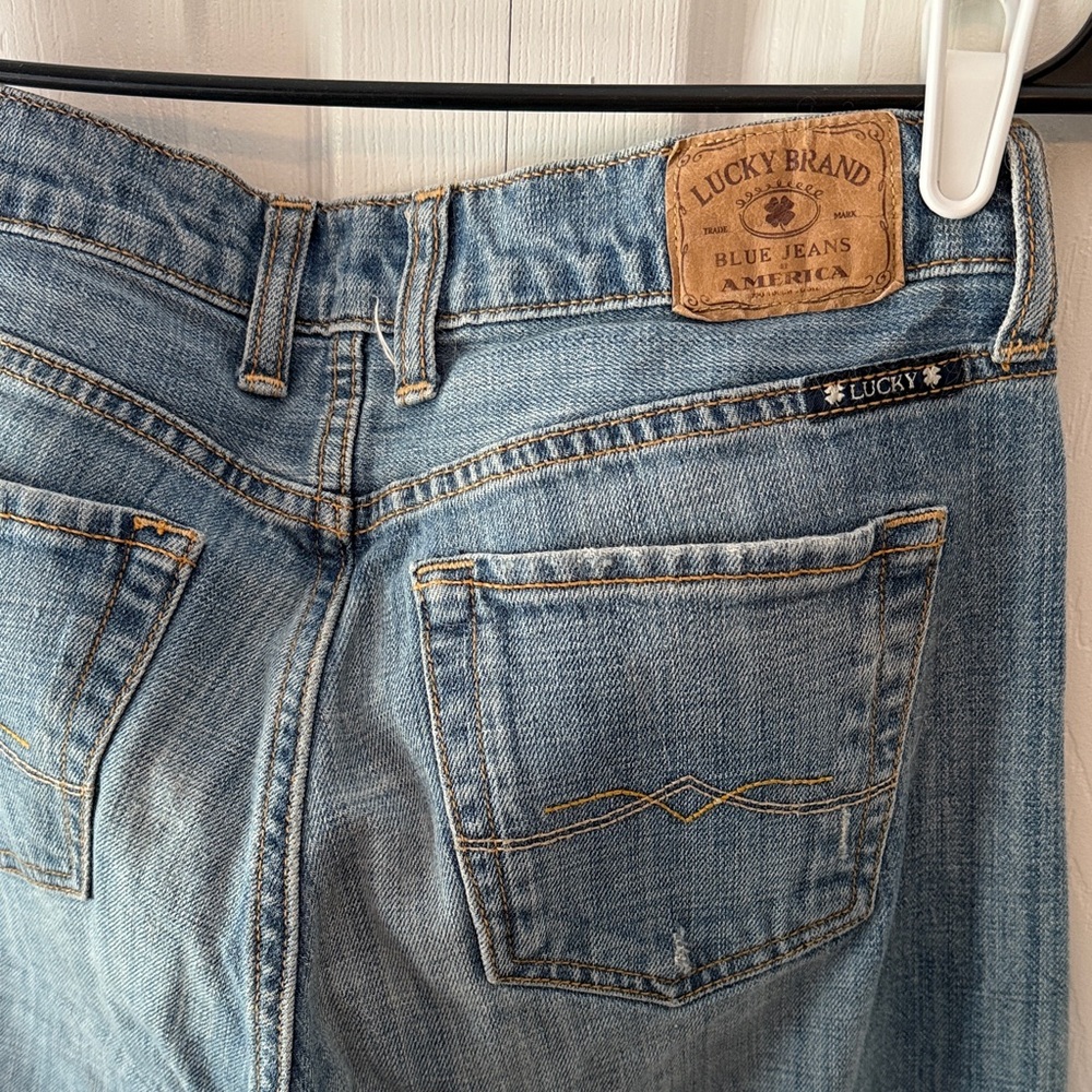 Lucky Brand Distressed Sienna Tomboy Jeans